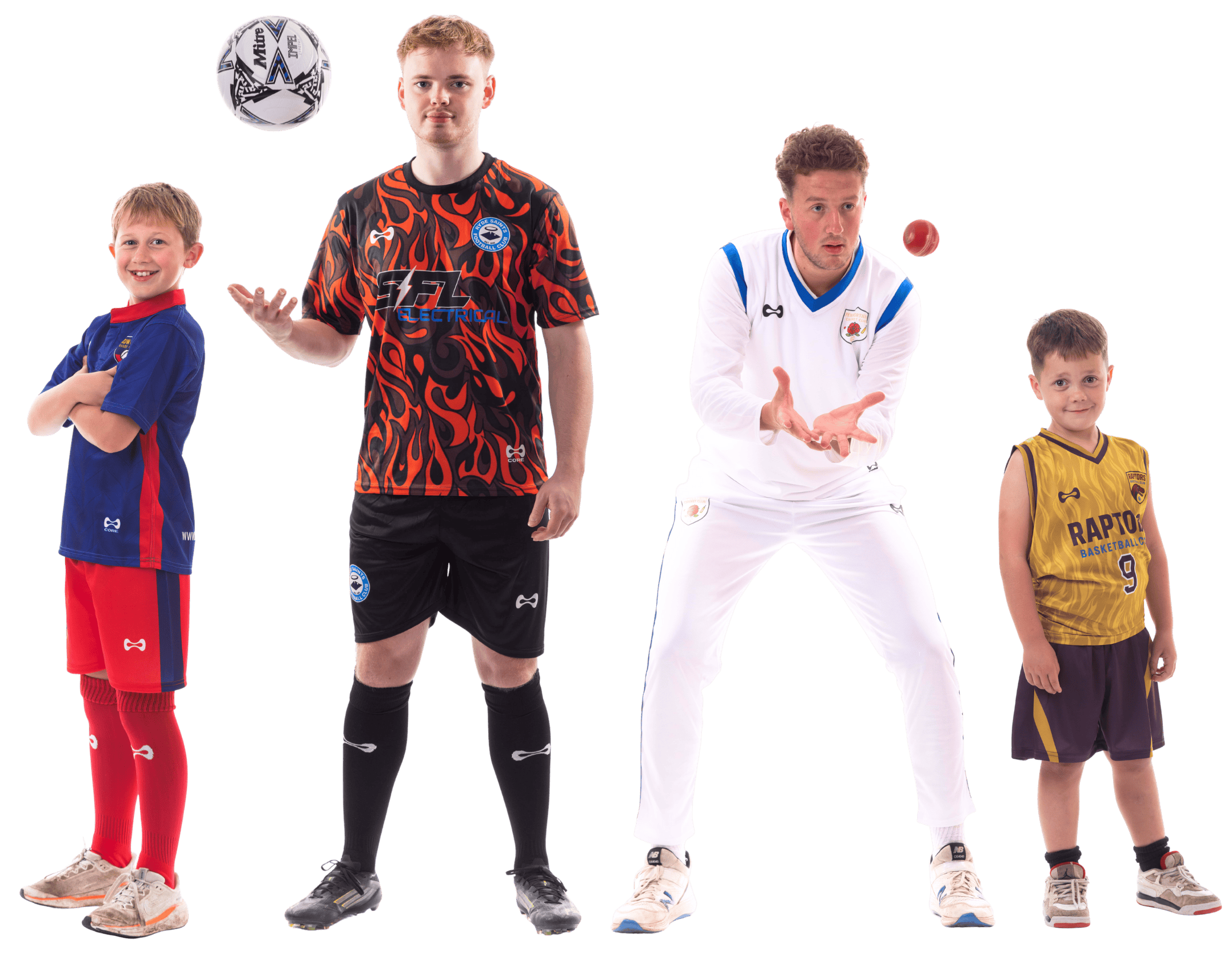 CORE Teamwear grassroots kits